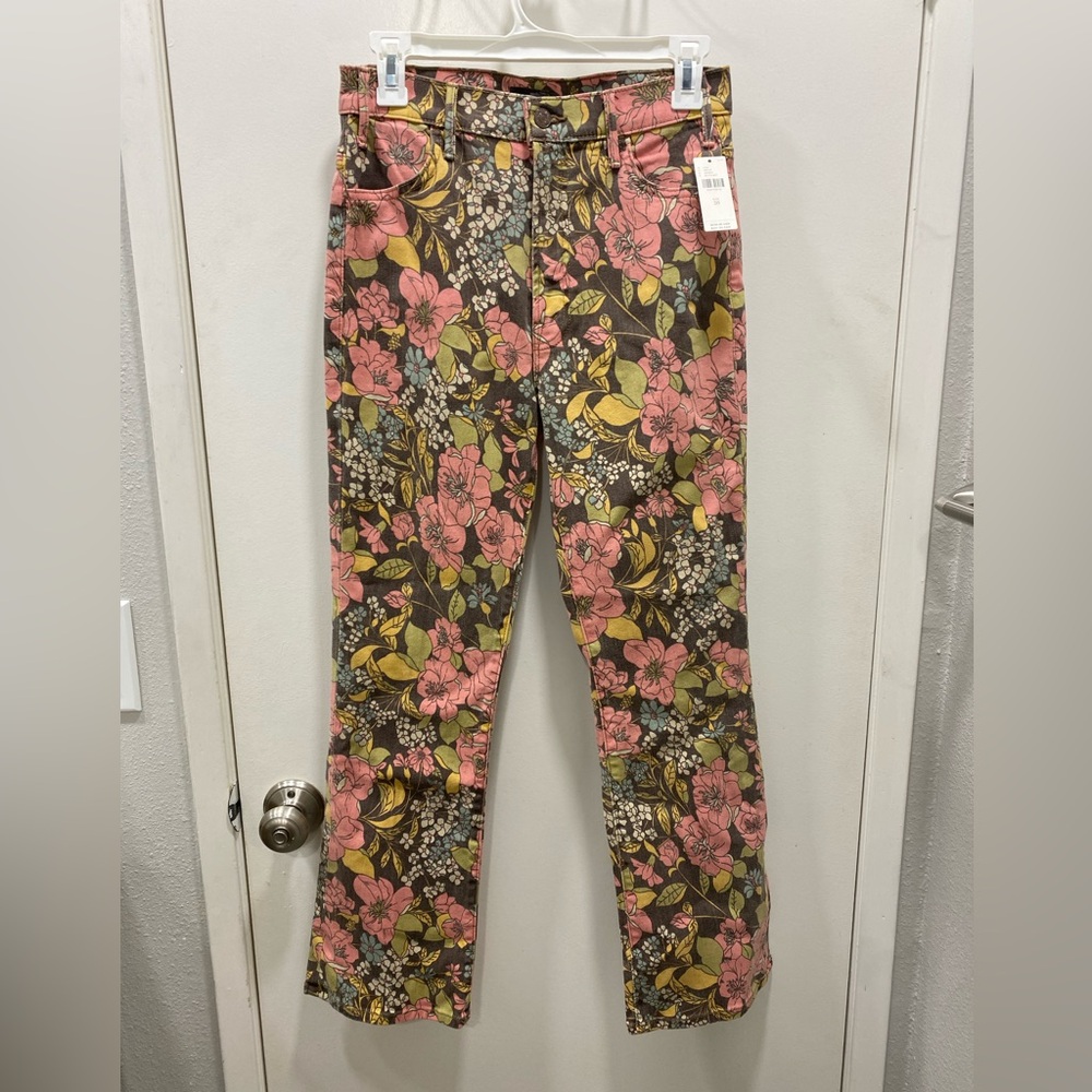 Mother The Hustler Ankle Jean in Boutonniere Bouquet size 28